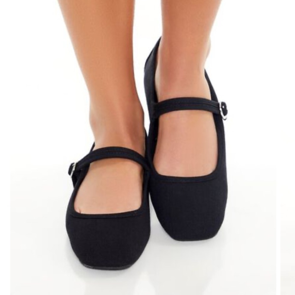 Women canvas Mary Jane flats